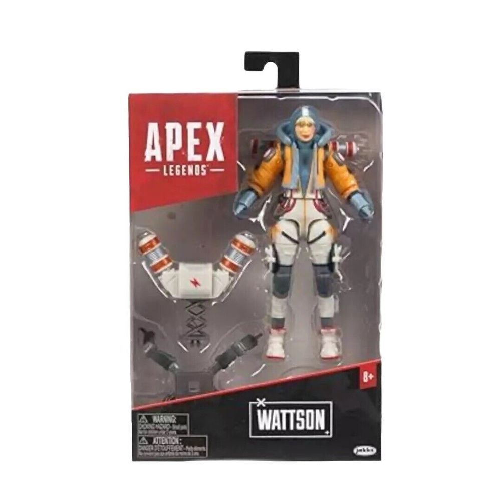 Apex Legends Wattson Action Figure 6" Jakks Pacific 25‎ Points Articulation NIB